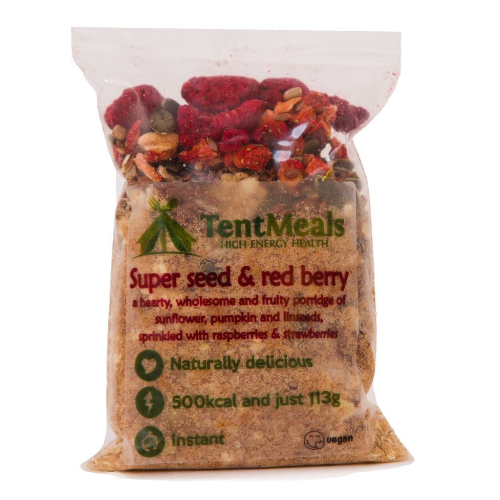 TentMeals Super Seed & red berry breakfast - 500kcal