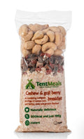 TentMeals Cashew and Goji Berry Breakfast - 800 kcal