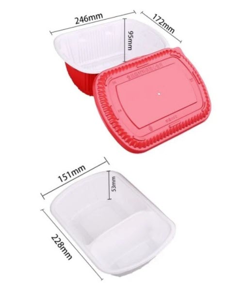 Heat2Eat Medium Self Steamer + 2x Heatstones